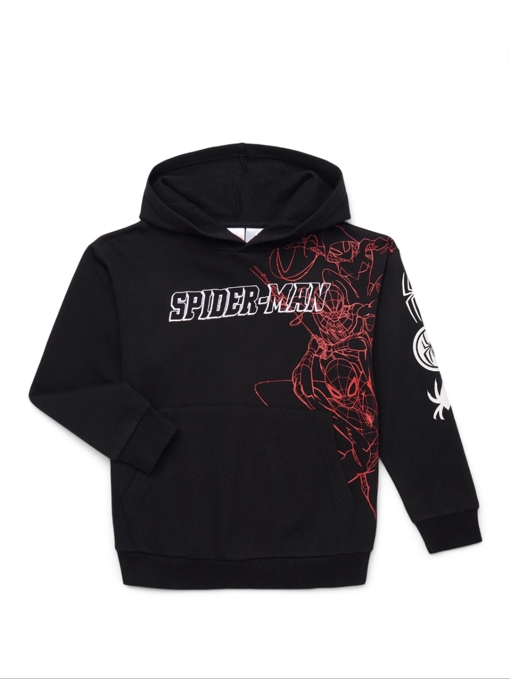 Spider-Man Boys Hooded Sweatshirt